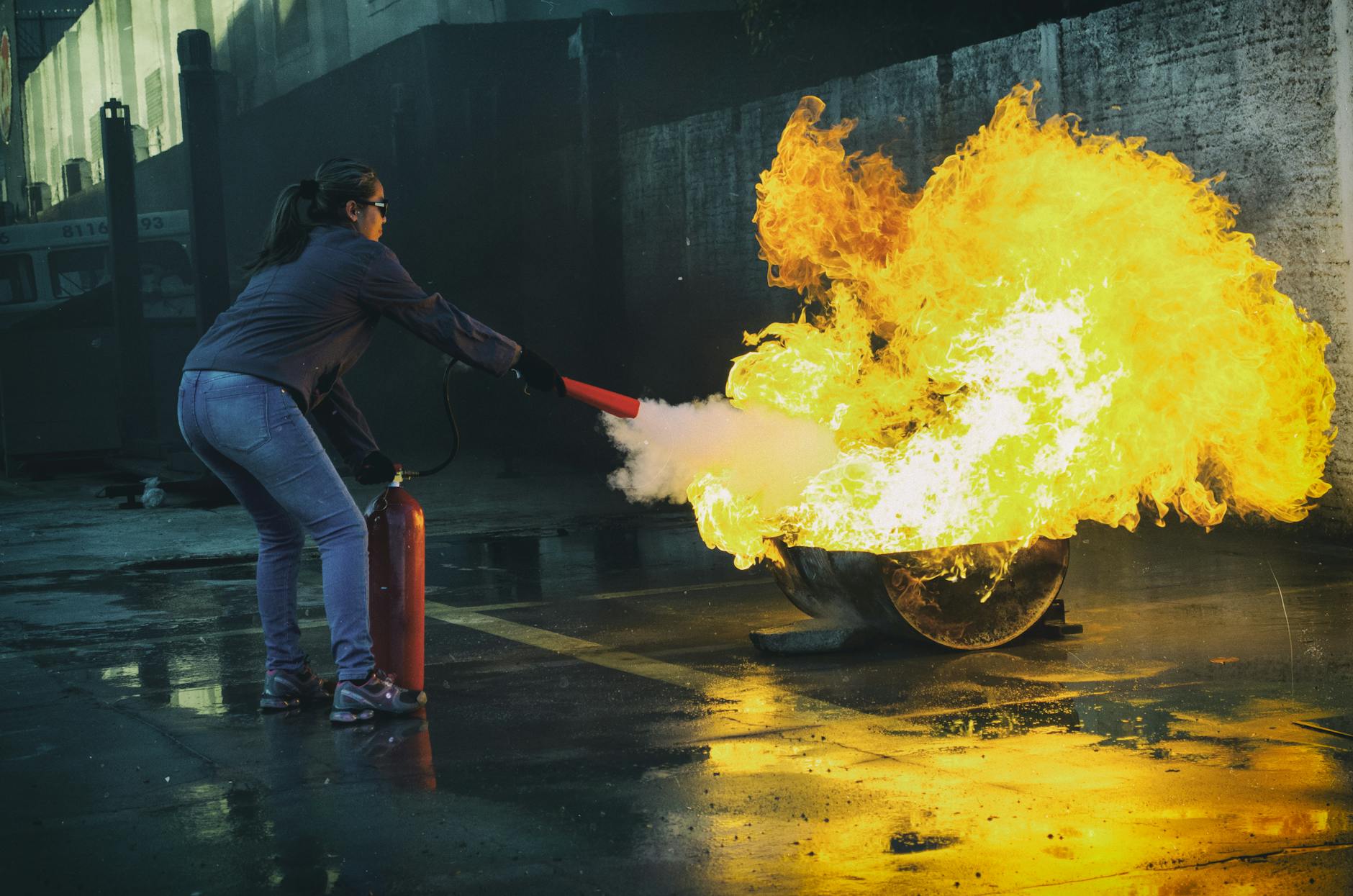 How Does a Fire Extinguisher Work?