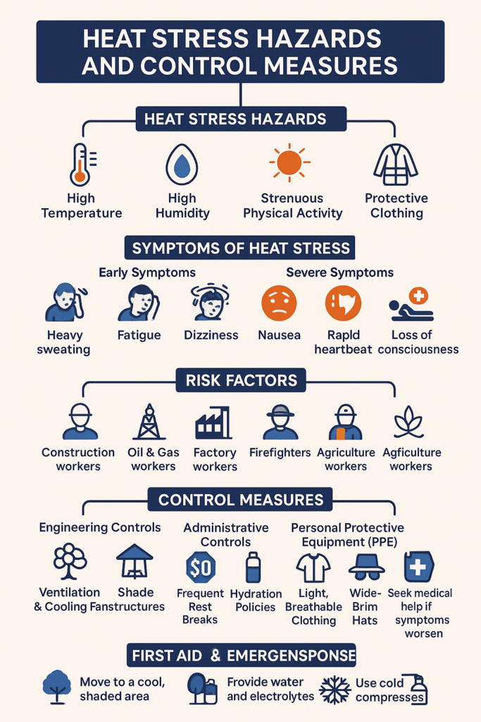 Heat Stress Hazards and Control Measures