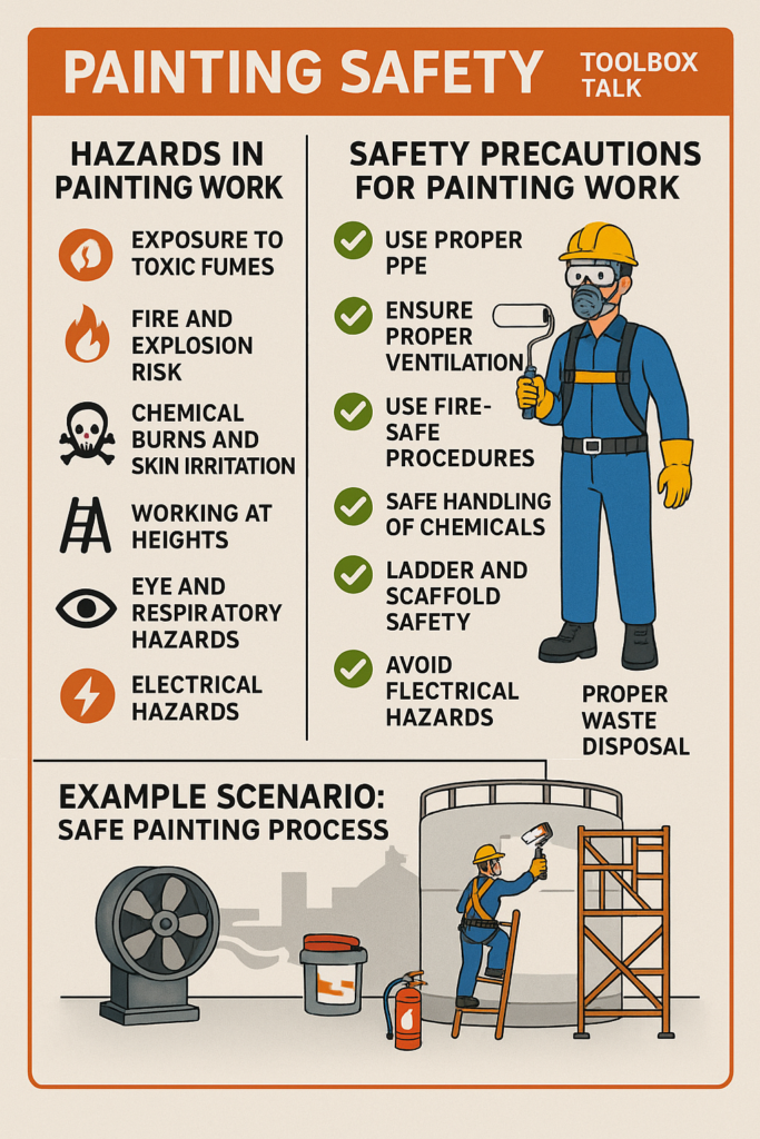 Painting Safety Toolbox Talk (TBT)