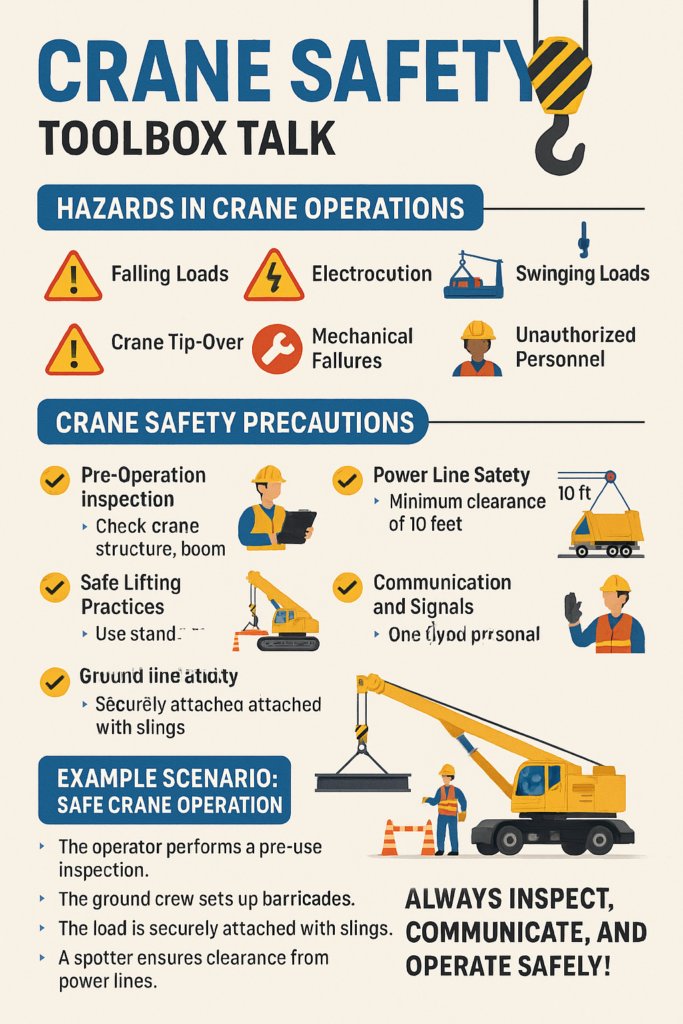 Crane Safety Toolbox Talk (TBT)