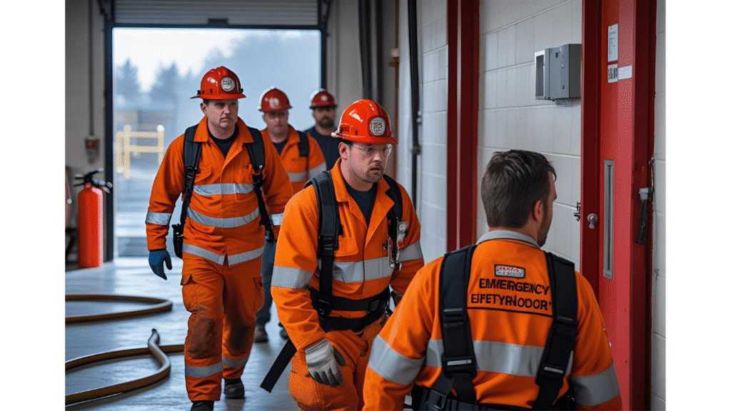 Emergency Drill in Action