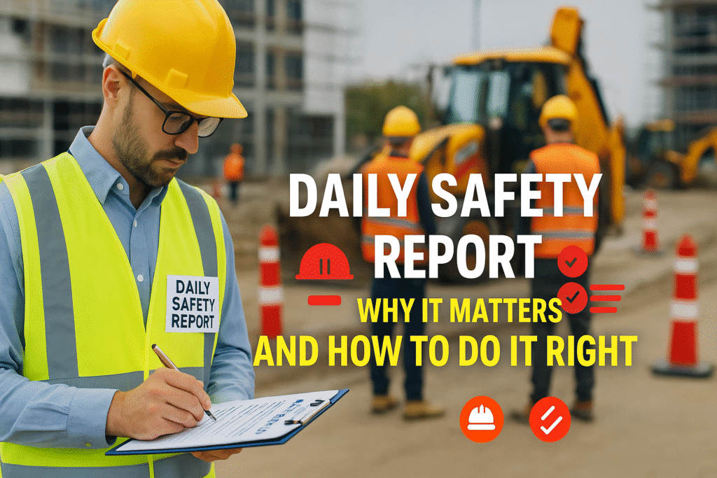 Daily Safety Report: What Should You Do on a Daily Basis as a Safety Officer