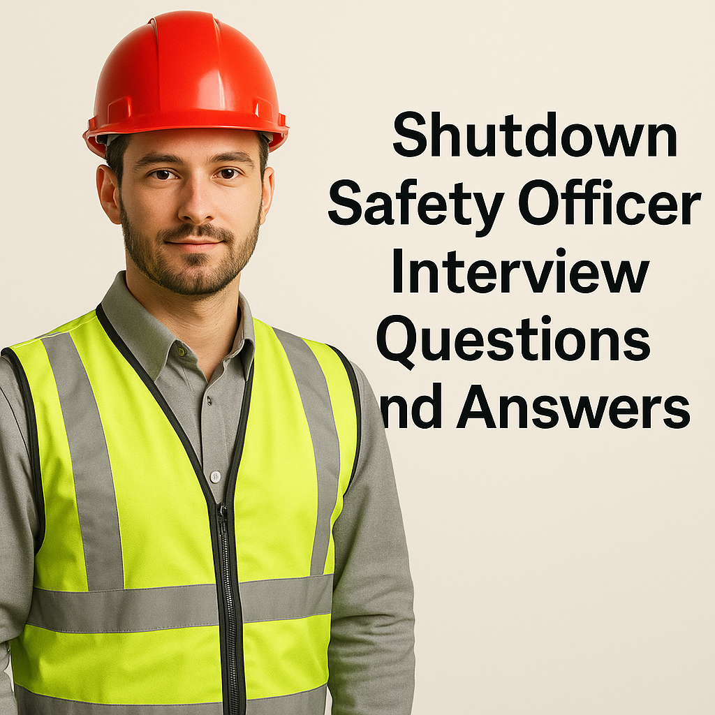 Shutdown Safety Officer Interview Questions and Answers