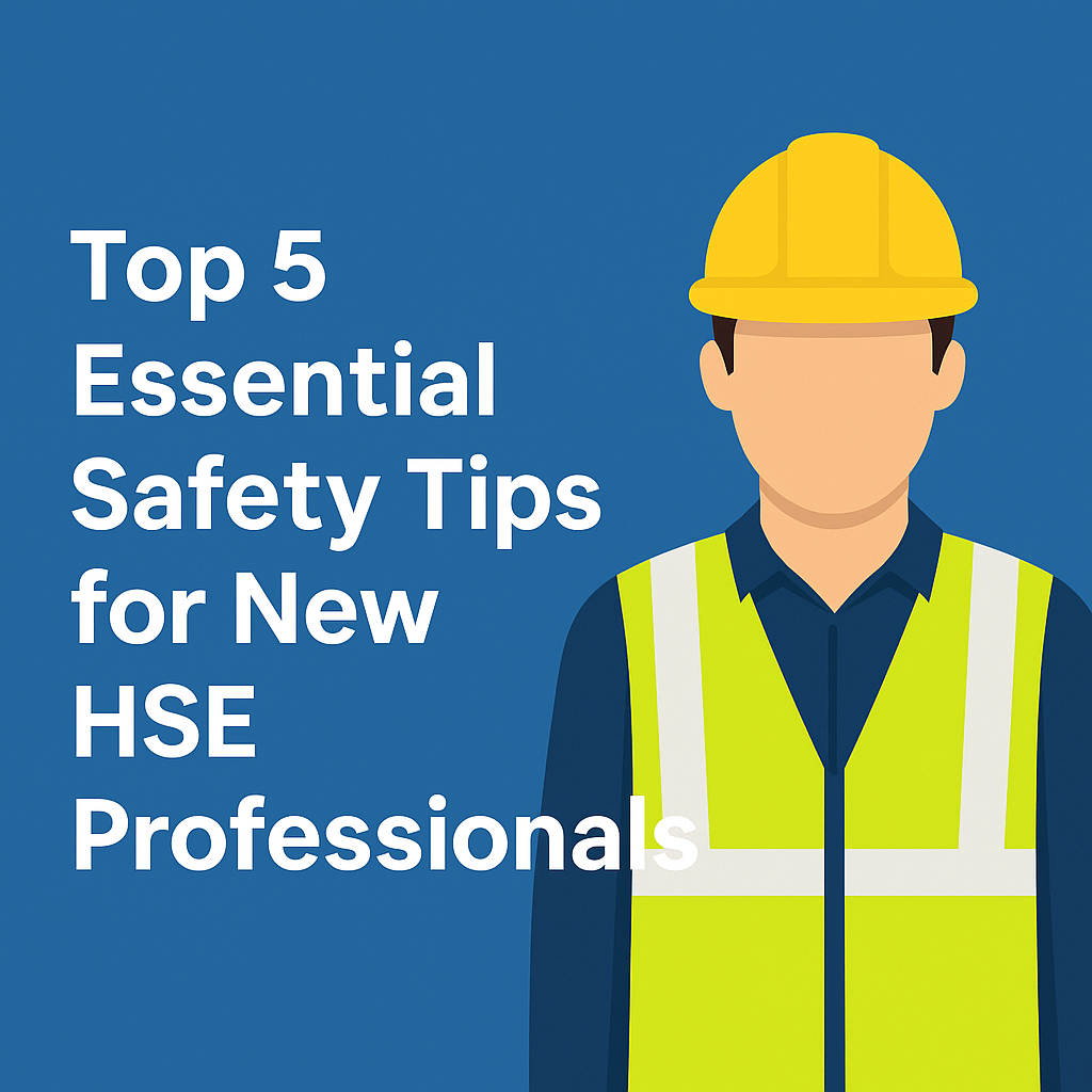 Top 5 Safety Tips for New HSE Professionals