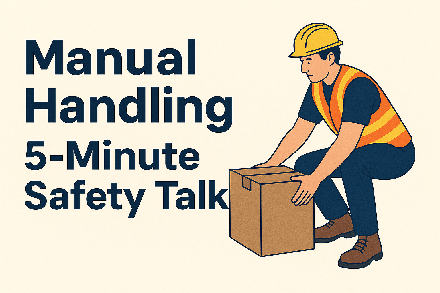 Manual Handling 5 Minute Safety Talk