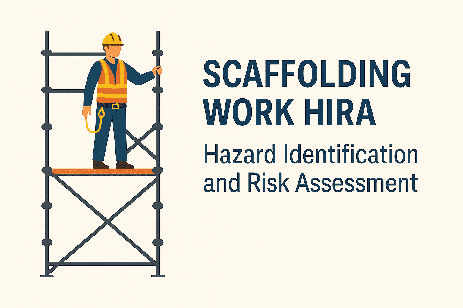 Scaffolding Work HIRA (Hazard Identification and Risk Assessment)
