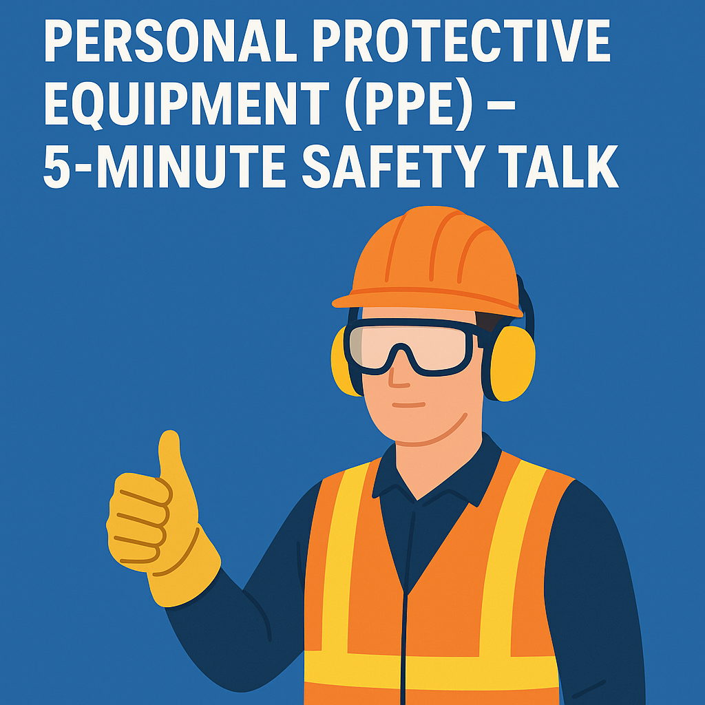 Personal Protective Equipment - PPE 5 Minute Safety Talk