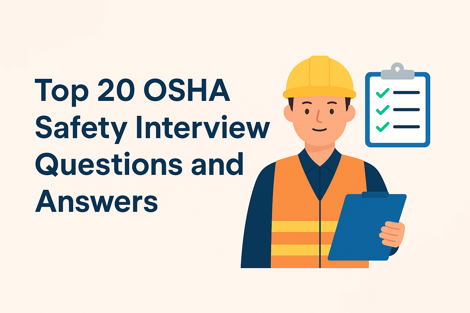 Top 25 OSHA Safety Interview Questions and Answers – Ultimate Guide for HSE Jobs