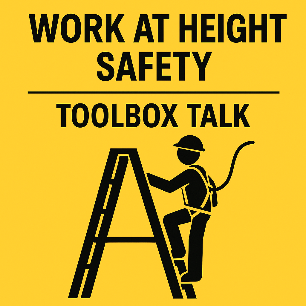Work at Height Safety TBT Download - Toolbox Talk
