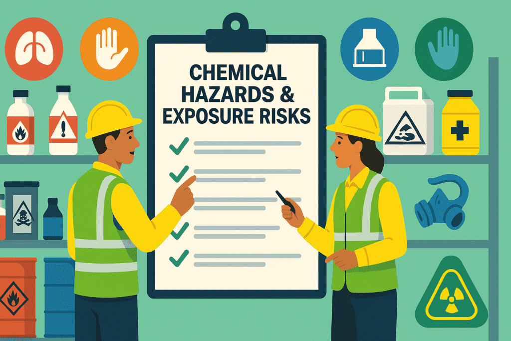 Chemical Hazards and Exposure Risks in Industrial Settings: Identification & Control