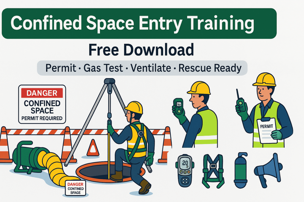 Confined Space Entry Training Free Download