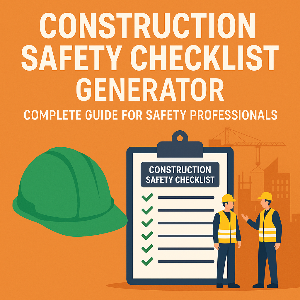 Construction Safety Checklist Generator