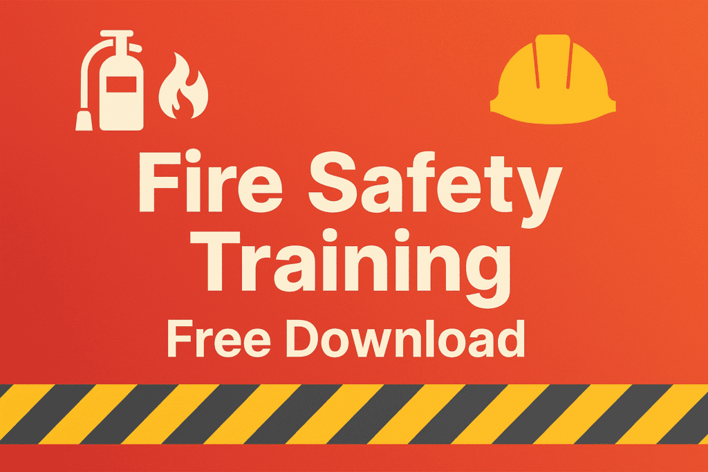 Fire Safety Training Free Download