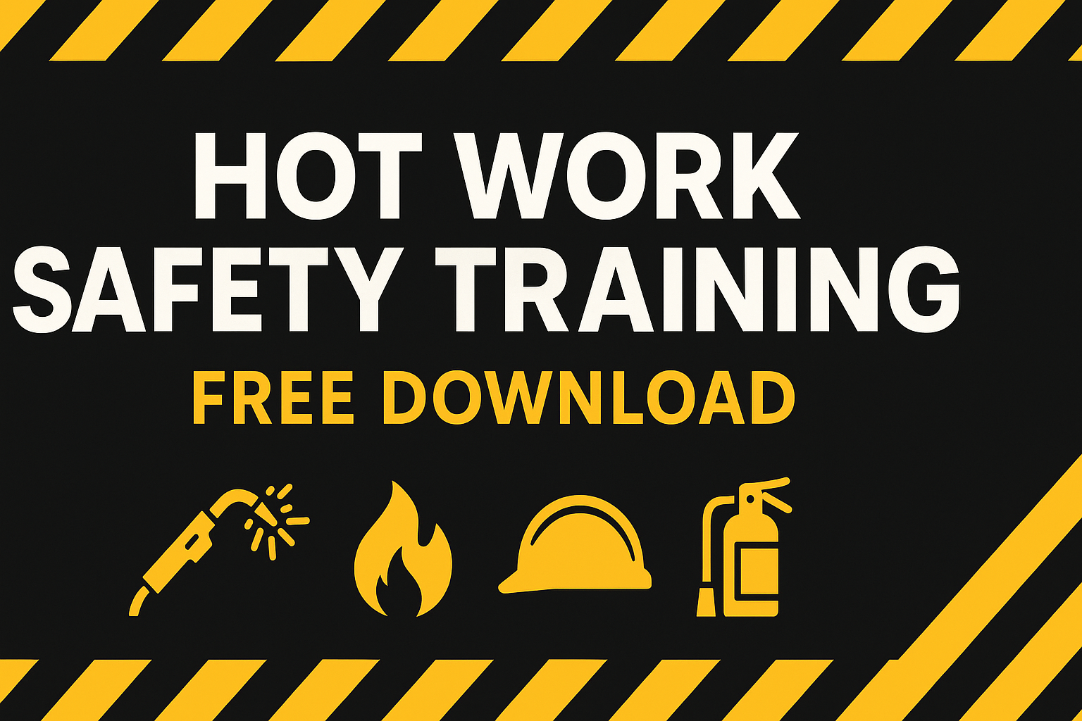 Hot Work Safety Training Free Download