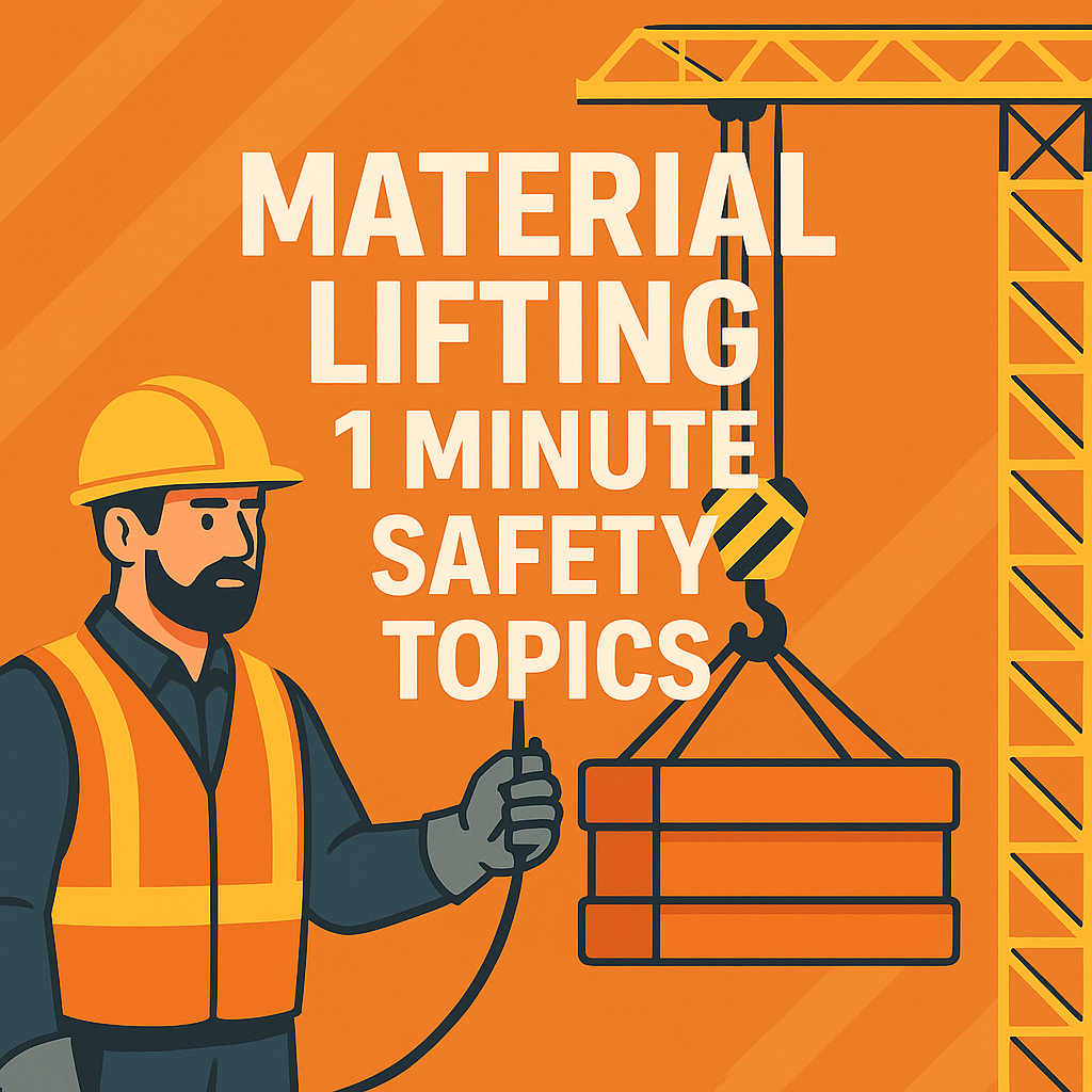 Material Lifting 1 Minute Safety Topics