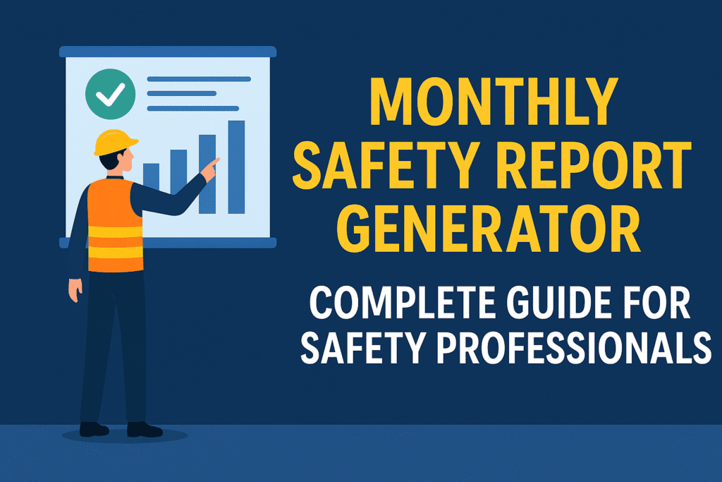 Monthly Safety Report Generator