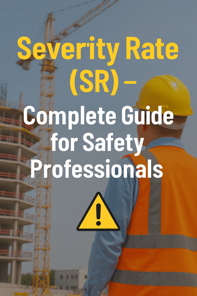 Severity Rate (SR) – Complete Guide for Safety Professionals