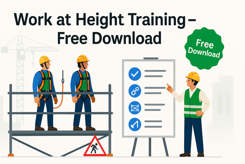 Work at Height Training Free Download