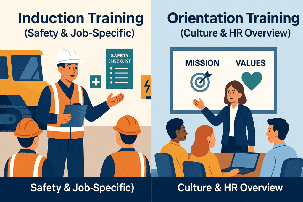 Induction Training vs Orientation Training