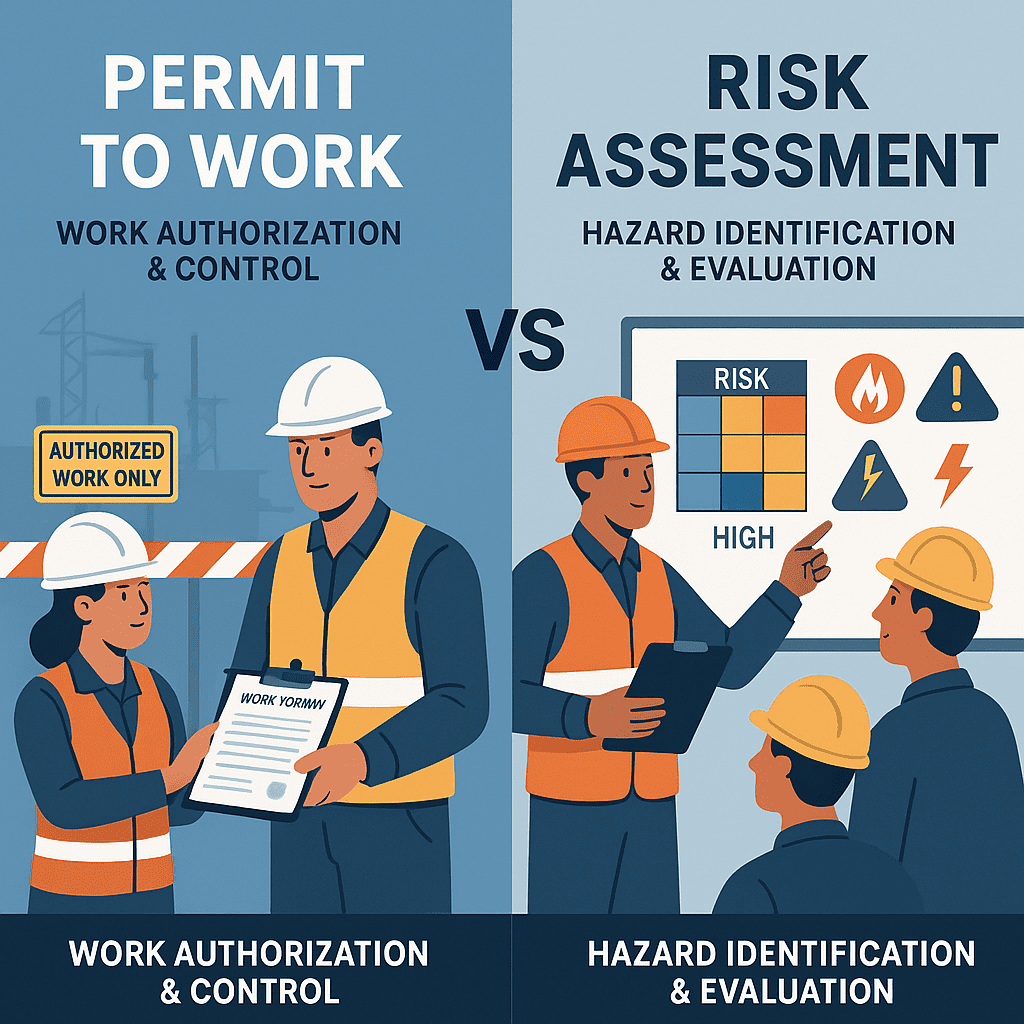 Permit to Work System vs Risk Assessment